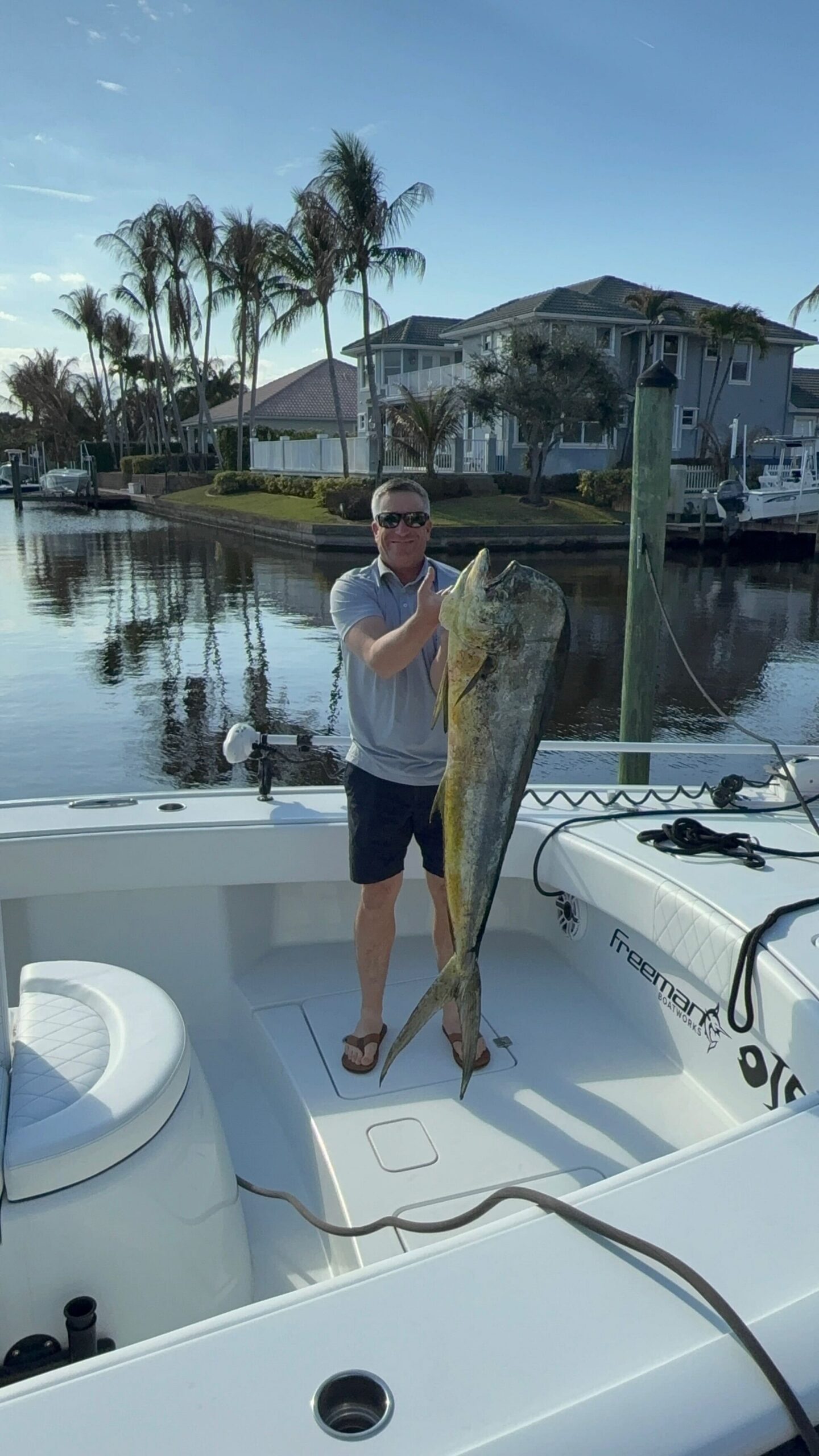 Big mahi caught off Jupiter